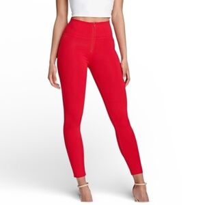 Freddy WRUP- High Waisted - Ankle Length - Red Pants